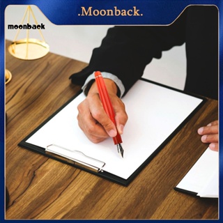 &lt;moonback&gt; ปากกาหมึกซึม แบบพลาสติก จับสบาย หรูหรา สําหรับโรงเรียน