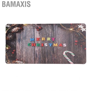 Bamaxis Desk Mouse Pad  Merry Christmas Pattern Large Exquisite Beautiful for