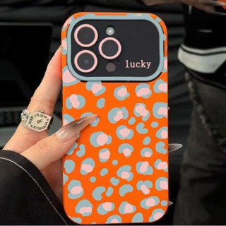 เคสมือถือ แบบนิ่ม ลายเสือดาว สําหรับ Apple 14 Pro Max Iphone 13 Pro 12 11 7p Aie 8