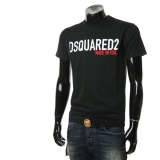 Dsquared2 เสื้อยืดคอกลม แขนสั้น ลําลอง เข้ากับทุกการแต่งกาย สําหรับผู้ชาย