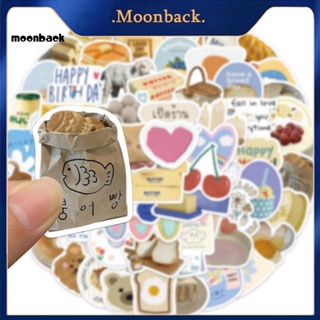 &lt;moonback&gt; สติกเกอร์ ลายผู้หญิง หลากสี สําหรับติดตกแต่งกระเป๋าเดินทาง กีตาร์