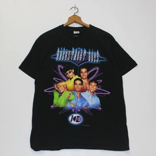 ขายดี เสื้อยืดลําลอง แขนสั้น คอกลม พิมพ์ลาย Backstreet 1997 สีดํา สไตล์ฮิปฮอป สําหรับผู้ชาย 923221