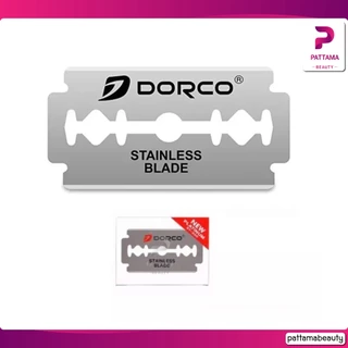 Dorco Stainless Blade ดอร์โก้ ใบมีดโกน 2 คม 1 กล่อง (100 ใบ) DORCO ของแท้ 100%