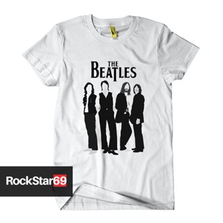 เสื้อยืดแขนสั้นoversize T-shirt Kaos Band THE BEATLES รองเท้าลําลอง ขนาดใหญ่ สําหรับผู้ใหญ่ ไซซ์ S - 7XL 6 ขนาด | เสื้อย