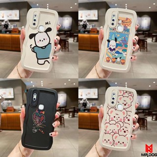 เคส Vivo V15 เคสโทรศัพท์กันกระแทกรูปแบบหยักใหม่น่ารัก KLQ