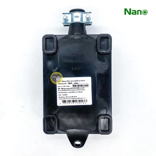 บล็อกยาง 4x4 มีเมนสวิตซ์ ไม่มีสาย NANO 16A 3680W พร้อมเต้ารับ มีม่านนิรภัย บล็อกยาง ปลั๊กพ่วง ปลั๊กสนาม บ็อกยาง ปลั๊ก...