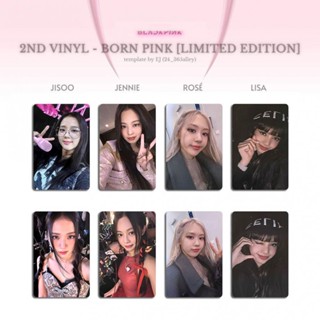 อัลบั้มรูปภาพ Blackpink New Album Born Pink 4 ชิ้น