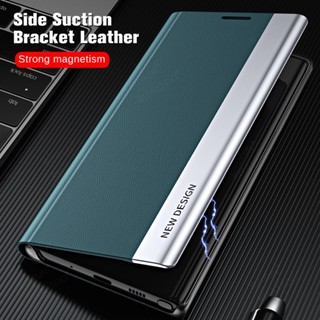 Luxury Case Magnetic Leather Flip Cover For Samsung Galaxy S23 Ultra S23+ plus