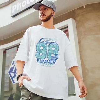 Street Wear ins Hip-Hop Simple Digital Printing Short-Sleeved t-Shirt Men Women Summer Trend Personality Loose_03