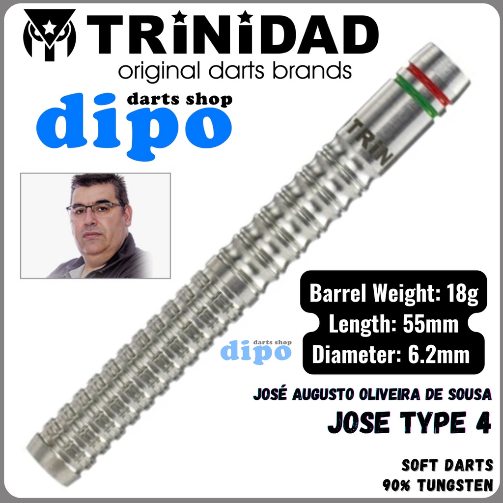 TRiNiDAD JOSE Type4 ( รุ่น Jose De Sousa ) - ลูกดอกแบบนุ่ม