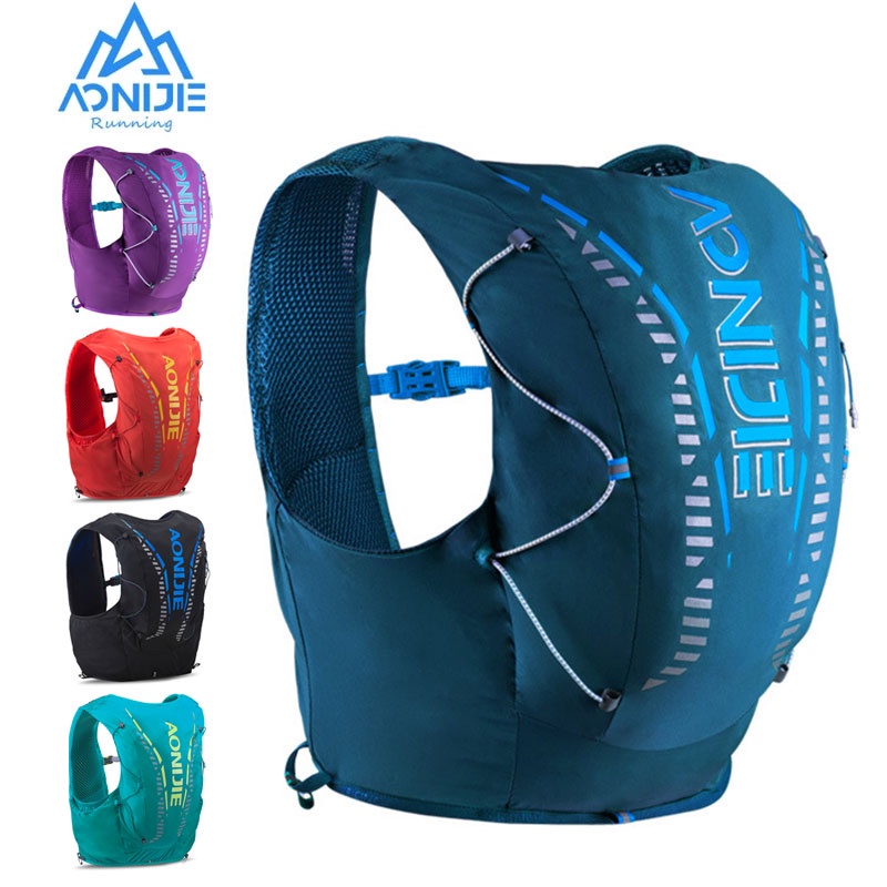 AONIJIE C962 12L กีฬา Off Road กระเป๋าเป้สะพายหลัง Running Hydration กระเป๋าเสื้อกั๊ก Soft สําหรับเด