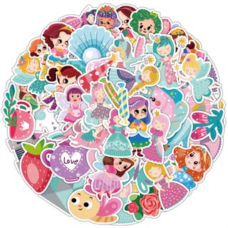 50 ชิ้น / ชุด ❉ สติกเกอร์ Princess Girls Series 02 สําหรับตกแต่ง ❉ สติกเกอร์ Doodle แฟชั่น กันน้ํา DIY