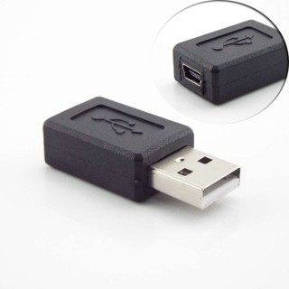 สายเคเบิลอะแดปเตอร์เชื่อมต่อ Mini USB B 5 Pins Female Jack to USB A 2.0 Male ความเร็วสูง