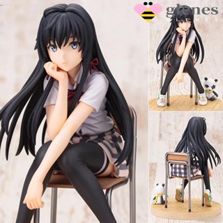 Glenes ใหม่ โมเดลฟิกเกอร์ Pvc อนิเมะญี่ปุ่น Yukinoshita Yukino My Teen Romantic Comedy Snafu ขนาด 14.5 ซม. ของเล่นสะสม ของขวัญ สําหรับเด็กผู้หญิง