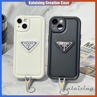 เคสโทรศัพท์มือถือ แบบนิ่ม ลาย Prada 3D สําหรับ iPhone 14 Pro Max 13 12 11 ProMax Xs Max Xr X Xs