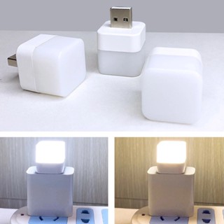 หลอดไฟ LED USB ขนาดเล็ก สีขาวอบอุ่น สําหรับห้องนอน ห้องน้ํา รถยนต์ สถานรับเลี้ยงเด็ก