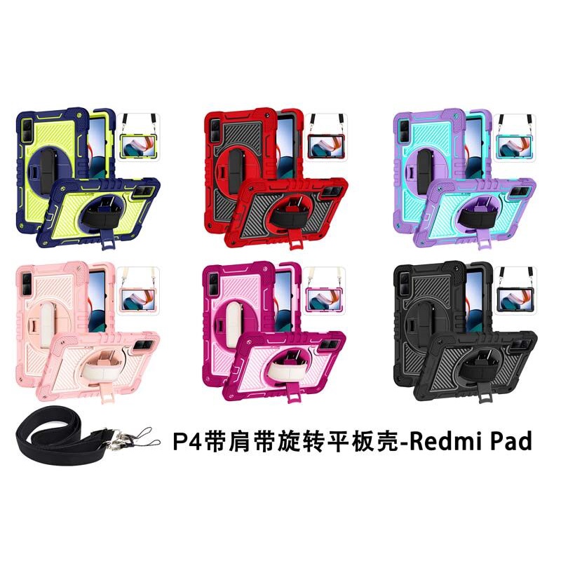 สําหรับXiaomi Redmi Pad SE 11 นิ้ว 2023/Redmi Pad 2 2025 กรณี, 360 องศาหมุนกรณีทนทานกันกระแทกฝาครอบป้องกันสําหรับRedmi Pad 10.61 2022,Redmi Pad SE 8.7 2024 - รูปที่ 7