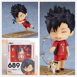 ฟิกเกอร์ Haikyuu Nendoroid Volleyball Boy Kuroo Tetsuro 689 Oikawa Hinata 605 Shoyo TKageyama1455 เปลี่ยนหน้าได้