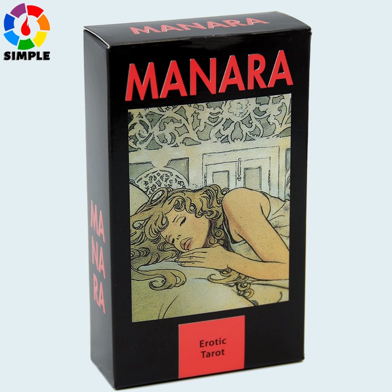 New Tarot of Manara Cards by Milo Manara PDF Guidebook Playing Cards For Party Game