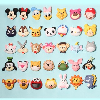 การ์ตูน Sesame Street Jibitz Charm Pikachu Anime Jibits Croc Sailor Moon Shoe Charms Hello Kitty Croc Jibbits Pins สําหรับเด็ก อุปกรณ์ตกแต่งรองเท้า