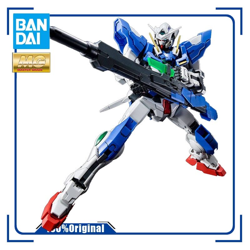 BANDAI PB MG 1/100 GN-001/REIII EXIA R3 Gundam Exia Repair III Assembly Model Action Toy Figures Chr