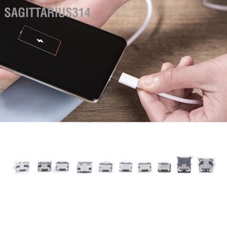 Sagittarius314 100Pcs Micro MINI USB หญิงขั้วต่อปลั๊ก Jack Connector สำหรับเครื่องใช้ในครัวเรือน