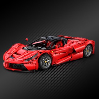 ของเล่นตัวต่อเลโก้เรือธงประจําปี Ferrari Lafa ความยากสูง ของขวัญวันเกิด สําหรับผู้ใหญ่