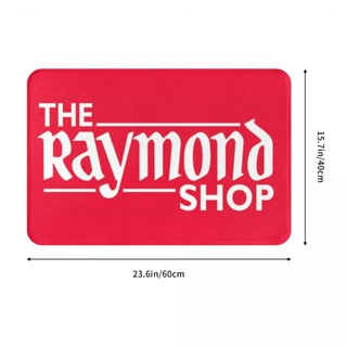 ใหม่ พร้อมส่ง พรมเช็ดเท้า ผ้าสักหลาด กันลื่น ดูดซับน้ําได้ดี ลาย Raymond Apparel Ltd (1) 16x24 นิ้ว สําหรับห้องน้ํา ห้องนั่งเล่น โซฟา ห้องนอน