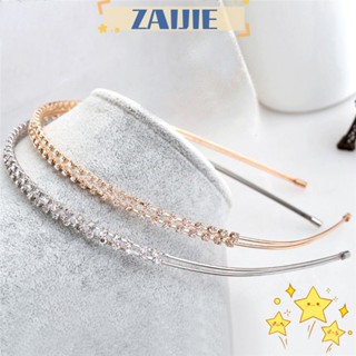 ที่คาดผมประดับมุกคริสตัล Rhinestone haiband