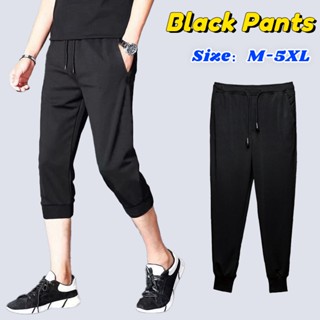 กางเกงครอป ขาสั้น แฟชั่นสําหรับผู้ชาย ไซซ์ M - 5XL