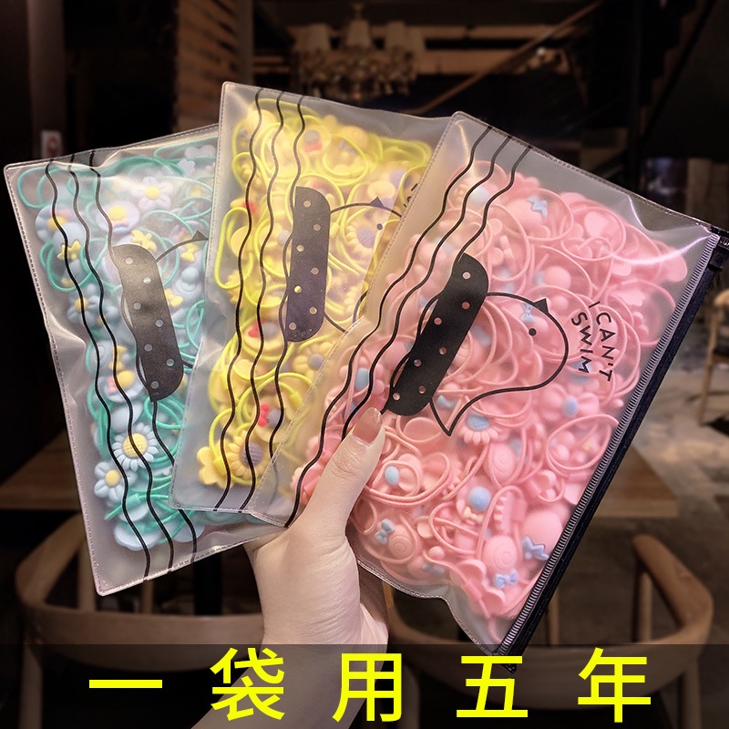 ดอกไม้ยางรัดไม่เจ็บผมหัวเชือกความยืดหยุ่นง่ายต่อการผูกผมผ้าโพกศีรษะขนาดเล็ก ราคา ถูกที่สุด ดีลบีเคเค แกลเลอรีภาพที่ 2