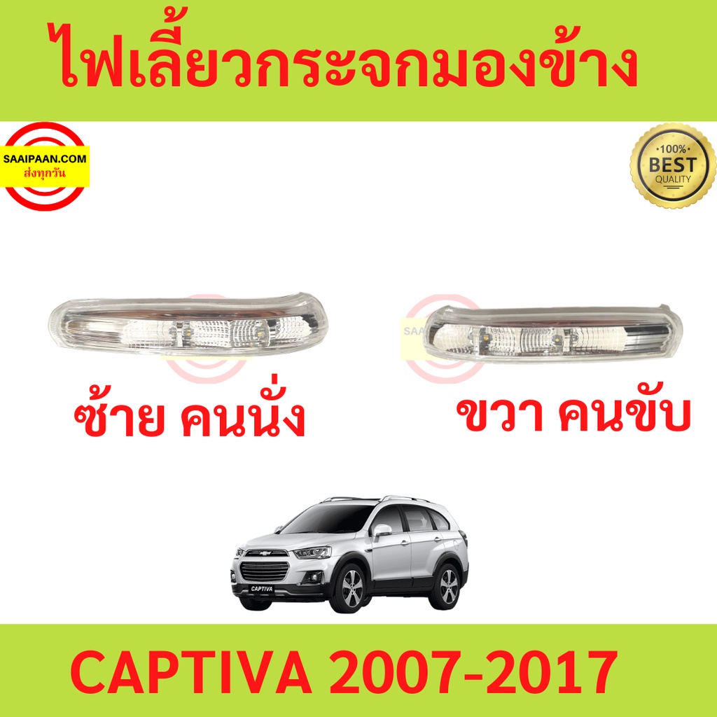 ไฟเลี้ยวกระจกมองข้าง CAPTIVA 20107-2017 แคปติว่า ไฟเลี้ยวกระจก