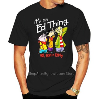 【hot sale】เสื้อยืดผ้าฝ้าย พิมพ์ลายการ์ตูน ED Edd n Eddie ITAN ED THING สไตล์ฮิปฮอป สําหรับผู้ชาย 2022