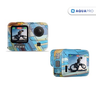 GoPro 11 / 10 / 9 Stickers Protective Skin Film No.2 (Geometry 3D) สติกเกอร์ฟิล์ม ป้องกันรอยขีดข่วน