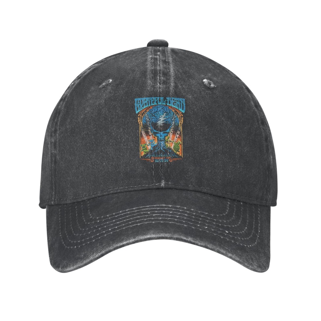 Personalization Grateful Dead Halloween Rock Hippy Woodstock Shade หมวก Snapback