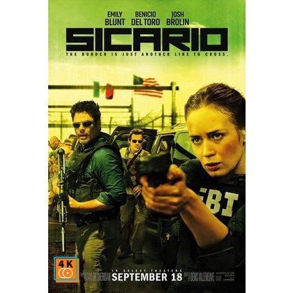 หนัง DVD ออก ใหม่ Sicario ทีมพิฆาตทะลุแดนเดือด (เสียง ไทย/อังกฤษ ซับ ไทย) DVD ดีวีดี หนังใหม่