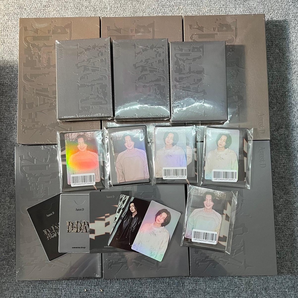 D-DAY Agust D Album - ชุดภาพถ่ายเดี่ยว Agust D-DAY