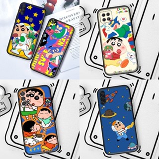 เคสโทรศัพท์มือถือ TPU แบบนิ่ม ลายการ์ตูนชินจัง สําหรับ Samsung M32 M40 M40S M42 M51 M60S M62 F23 F41 F62