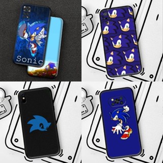 เคสโทรศัพท์มือถือ TPU นิ่ม พิมพ์ลายคลื่นเกาหลี โซนิค เม่น สําหรับ Redmi Note 10S 10A 10X 10 Lite Pro Max