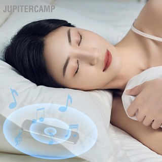  JUPITERCAMP ลำโพงหมอนข้าง Bone Conduction BT ชุดหูฟังสำหรับนอนหลับ เสียงรบกวนสีขาว ลำโพงช่วยการนอนหลับแบบไร้สาย