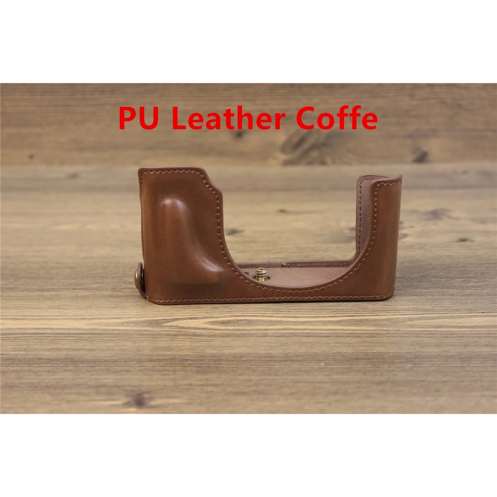 เคสกระเป๋าใส่กล้อง หนัง PU แบบครึ่งตัว สําหรับ Leica D-Lux Typ 109 Leica Typ 109