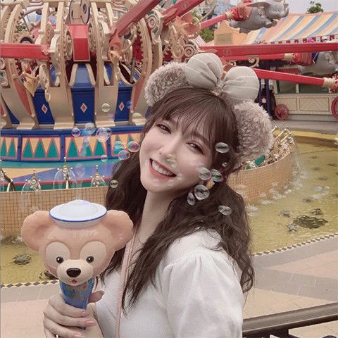 สวนสนุก Headband การ์ตูนโบว์ Headband Mickey Minnie Headband การถ่ายภาพ - รูปที่ 6