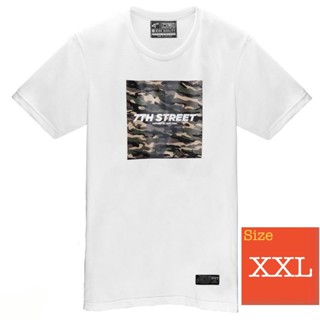 พร้อมส่ง ผ้าฝ้ายบริสุทธิ์ 7th Street เสื้อยืด ขนาด XXL รอบ อก 50 นิ้ว รุ่น BAM001XXL T-shirt