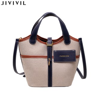 JIVIVILเด็กหญิงกระเป๋า crossbody ใบเดียวกระเป๋าผ้าใบมือถือกระเป๋าถัง