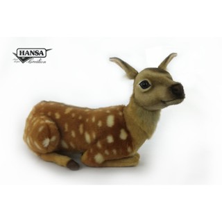 7804 ตุ๊กตาซีกา Sika Deer Fawn Hansa Creation