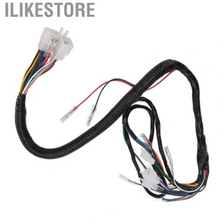 Ilikestore Complete Electrical Wiring Harness Main Harness Pigtail ABS TPU for Motorcycle