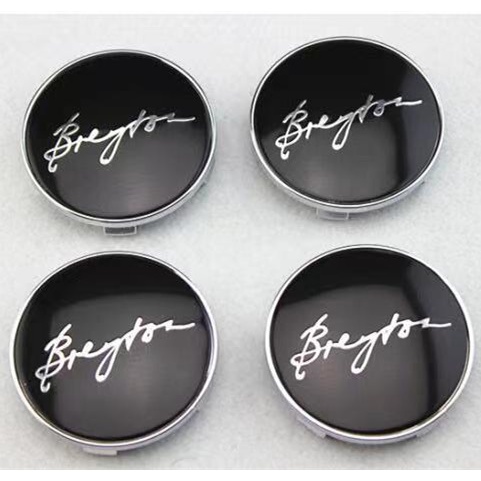 ฝาครอบดุมล้อรถยนต์ ลายโลโก้ Breyton 56/60/65/68 มม. กันฝุ่น 4 ชิ้น