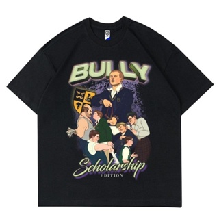 พร้อมส่ง ผ้าฝ้ายบริสุทธิ์ T-shirt    KAOS baju BULLY HITAM   T-SHIRT Game BULLY BLACK  KAOS PRIA WANITA  BAJU RAP TEE