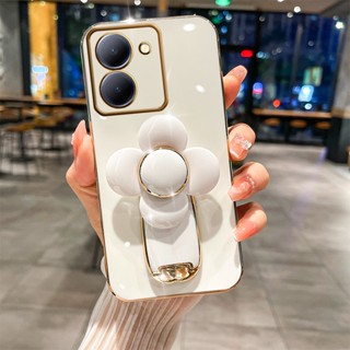 เคสโทรศัพท์มือถือ แบบนิ่ม ลายกังหันลมน่ารัก หมุนได้ 3D สําหรับ VIVO Y78 Y27 Y02T 5G 4G Y78 Y27