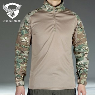 Eaglade เสื้อเชิ้ตยุทธวิธี ลายกบ JT-G3-CX In CP Camo กันน้ํา ยืดหยุ่นได้